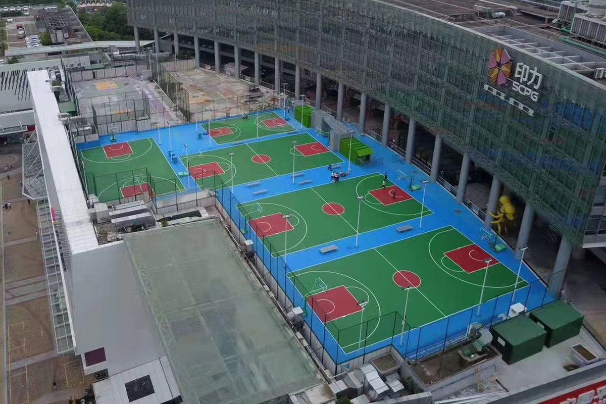 V5印力中心籃球場