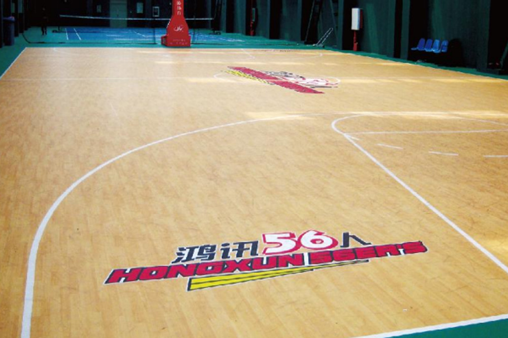 楓木紋運動地膠