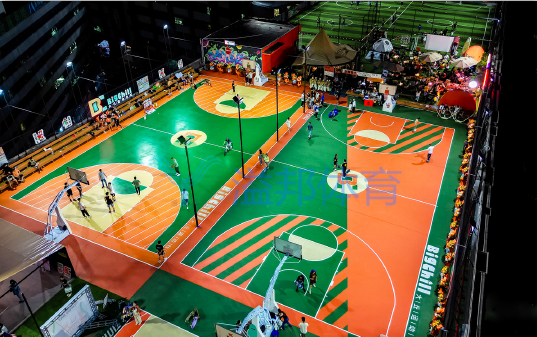 籃球場地建設，材料，施工，品質，溢邦體育承建