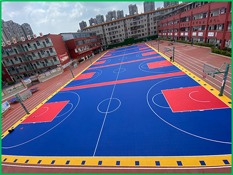 懸浮拼裝運動地板