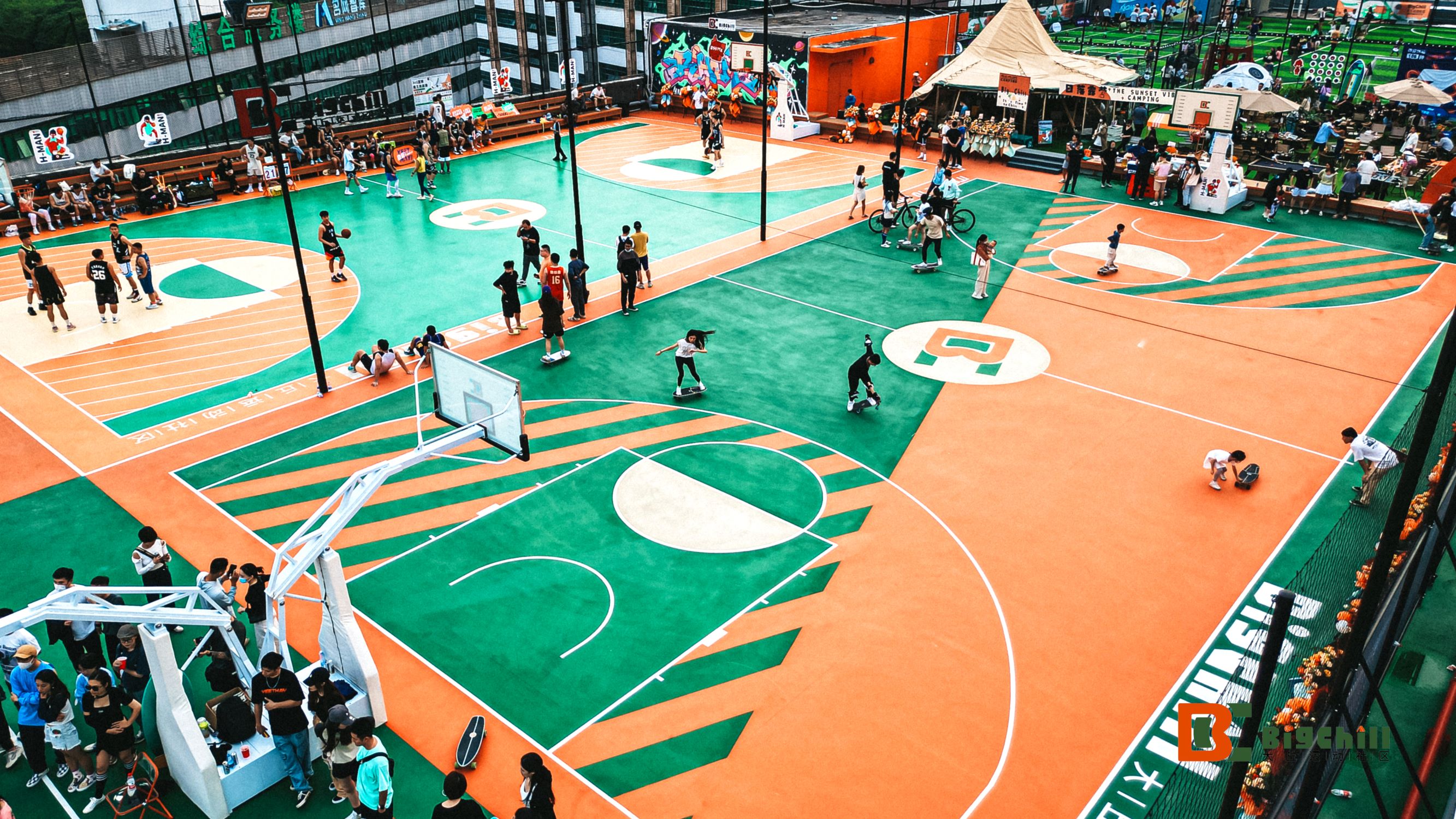 屋頂籃球場(chǎng)