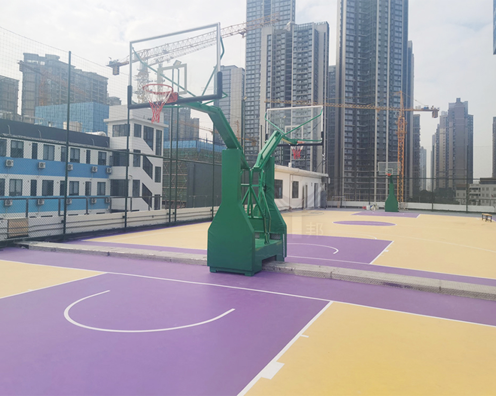 球場施工公司塑膠籃球場建設(shè)預(yù)算報價