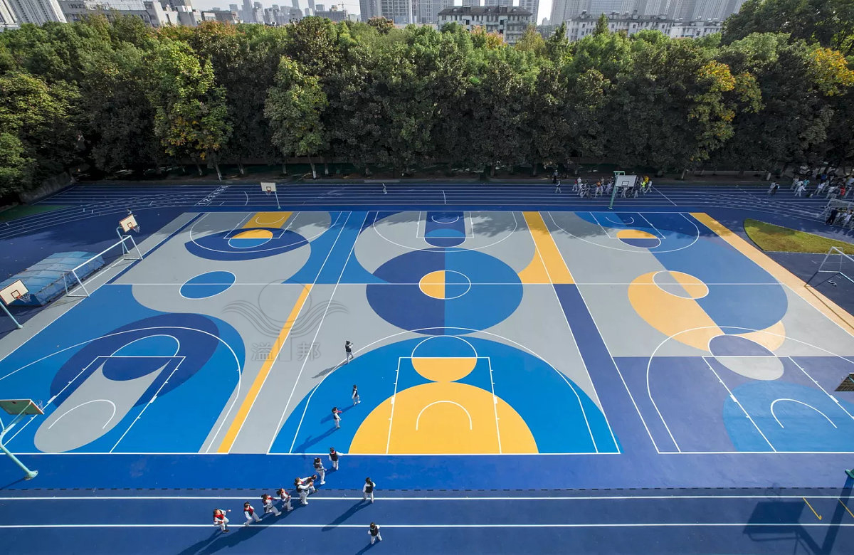 塑膠籃球場建設
