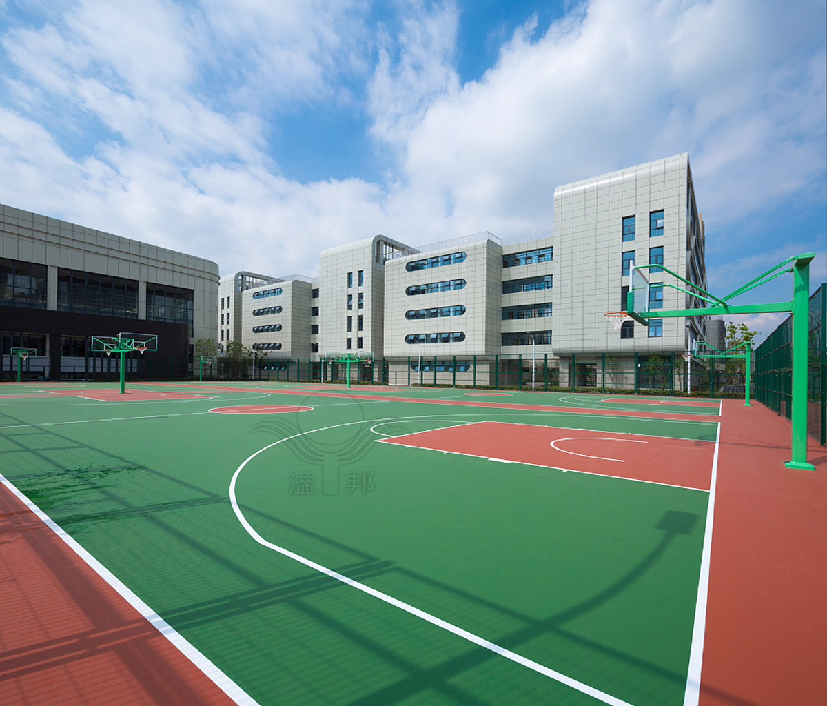 塑膠籃球場建設(shè)