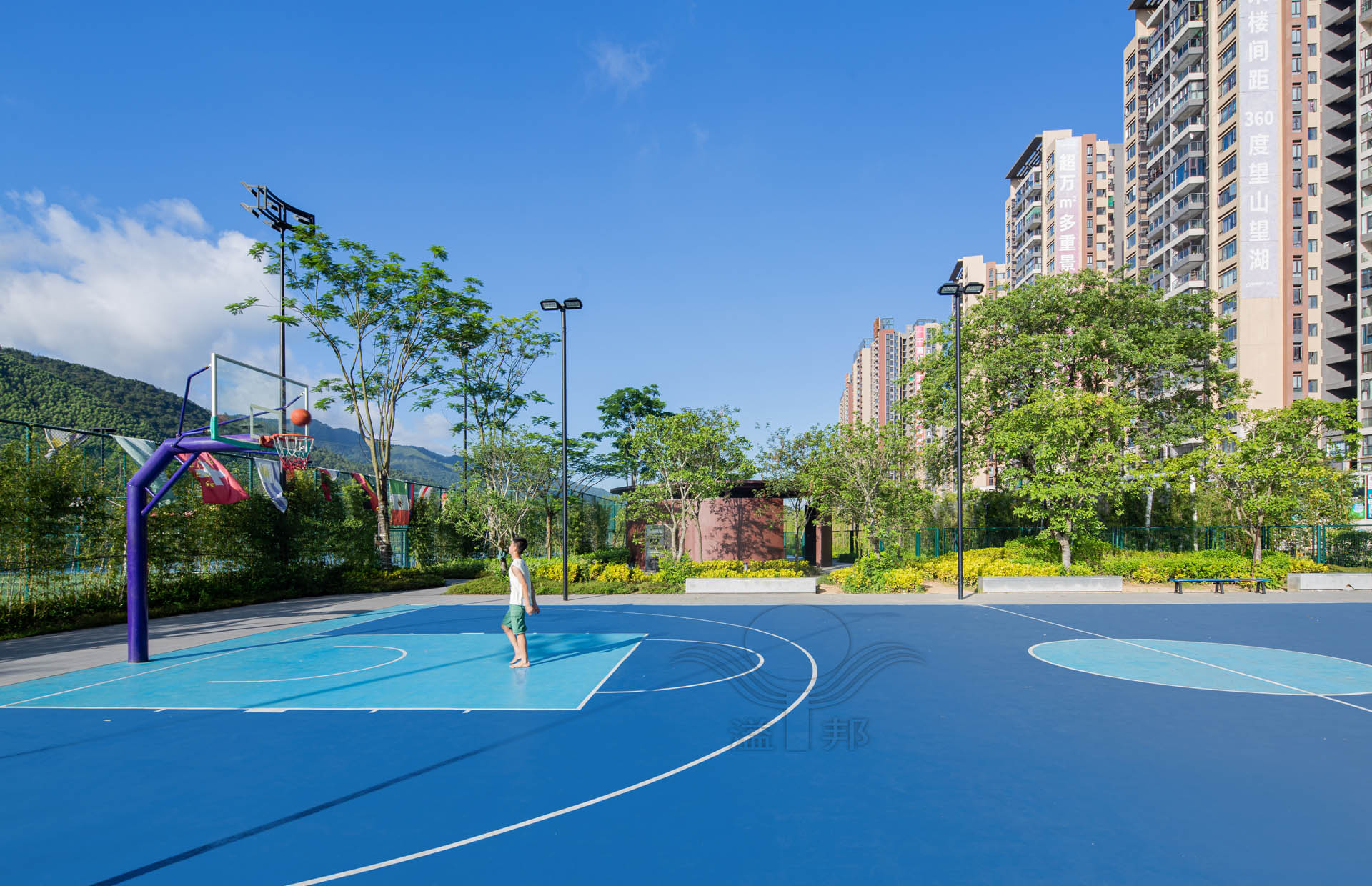 標(biāo)準(zhǔn)籃球場(chǎng)