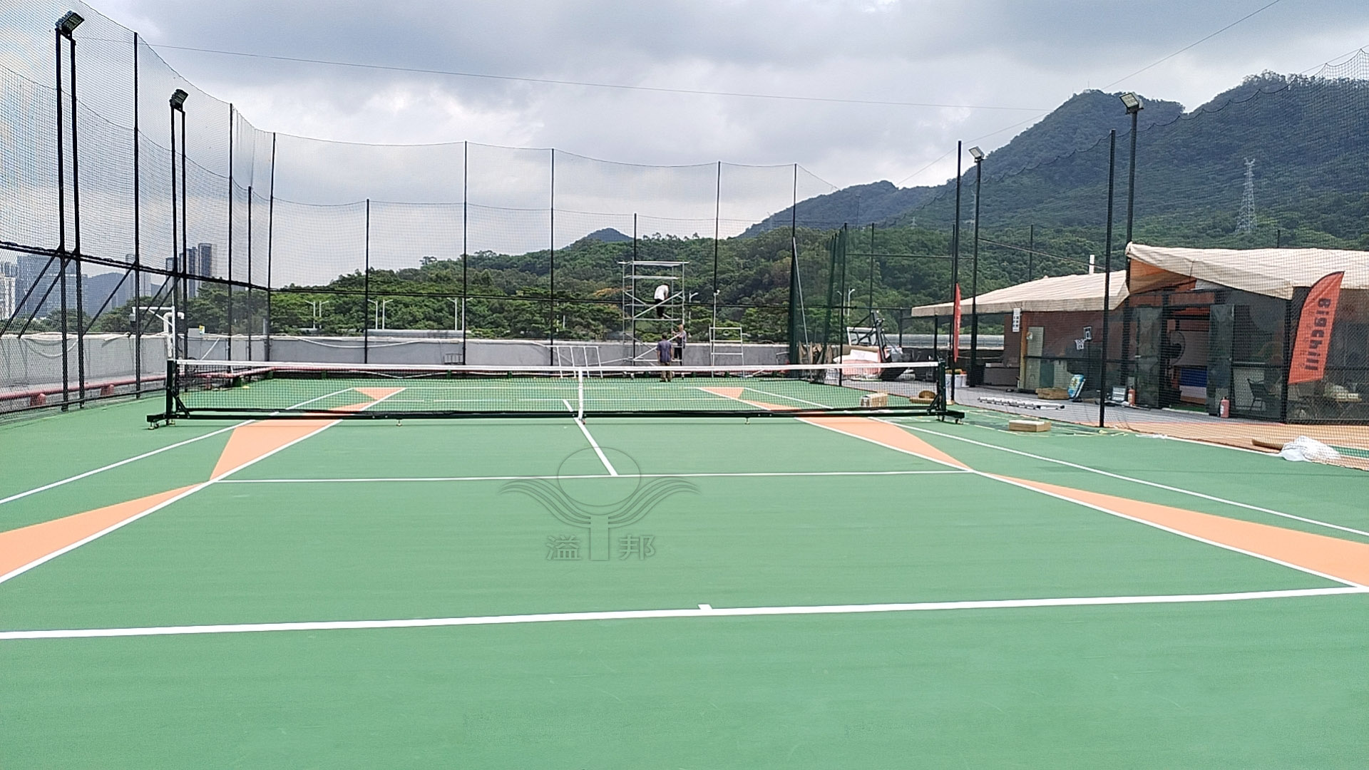 網(wǎng)球場建設(shè)